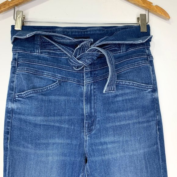 NWT MOTHER The Triple Stack Looker Wish On A Star Sz 26 - Picture 4 of 15